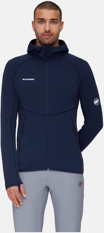 mammut Aconcagua Ml Hooded Jas Blauw