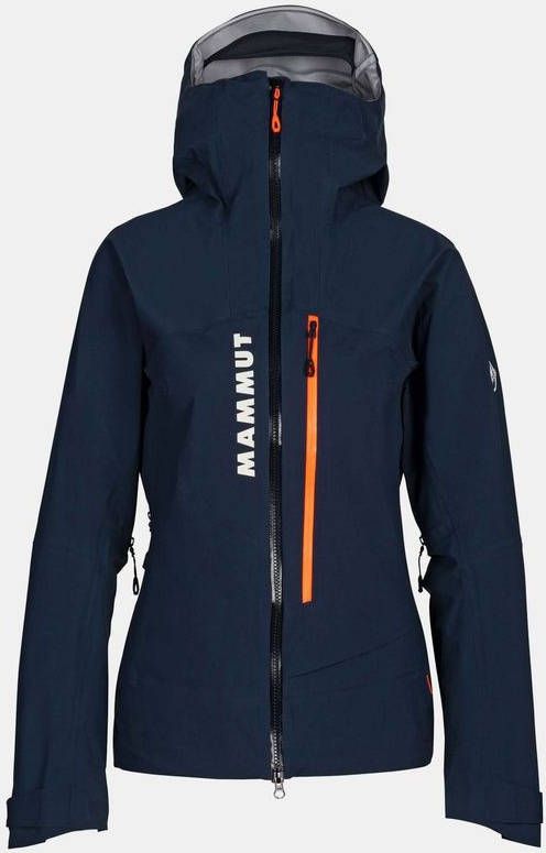 mammut Aenergy Ari Hooded Vest Dames Blauw