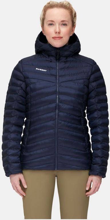 mammut Albula Gevoerde Hooded Dames Jas Blauw
