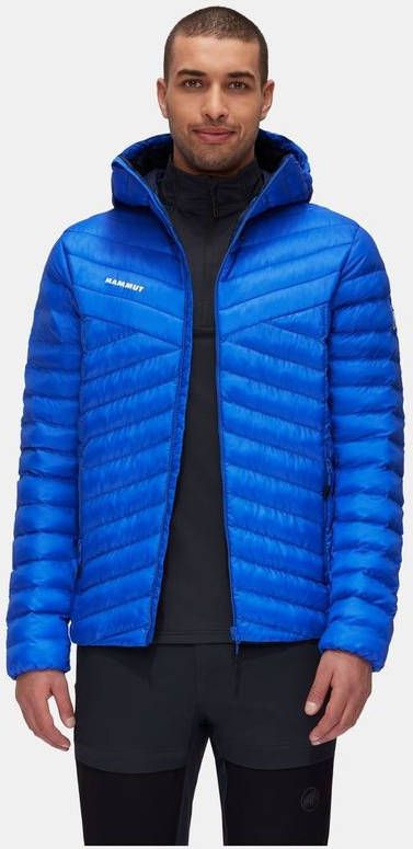 mammut Albula Gevoerde Hooded Jas Blauw
