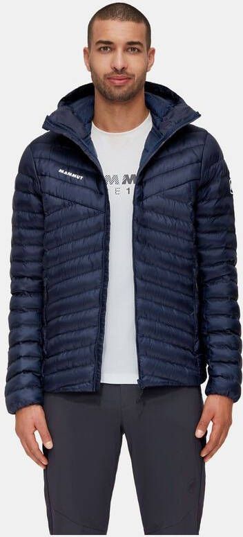 mammut Albula Gevoerde Hooded Jas Blauw