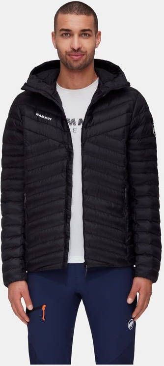 mammut Albula in capuchon jas , Zwart, Heren