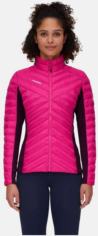 mammut Albula Gevoerde Hybride Dames Jas Roze