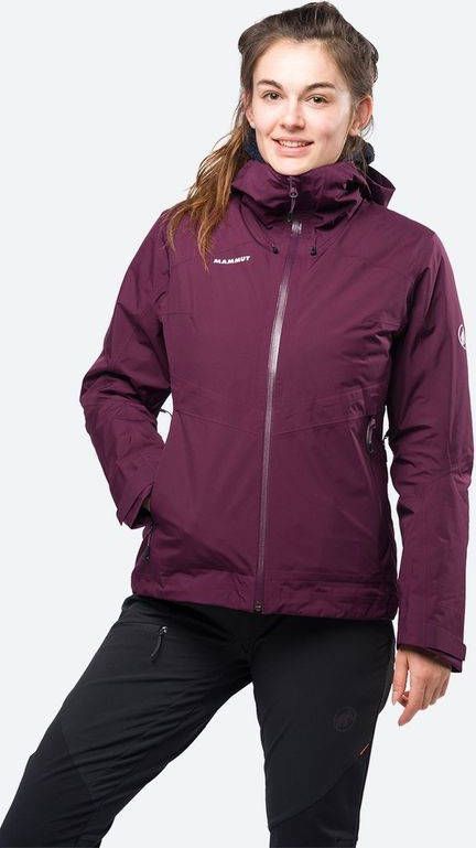 mammut Convey 3 in 1 HS Hooded Dames Jas Paars