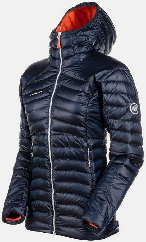 mammut Eigerjoch Advanced Hooded Gevoerde Jas Dames Blauw