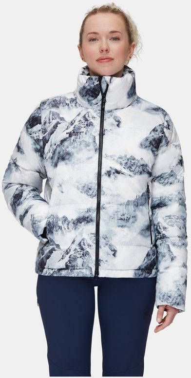 mammut Fedoz Gevoerde Dames Jas Aop Wit