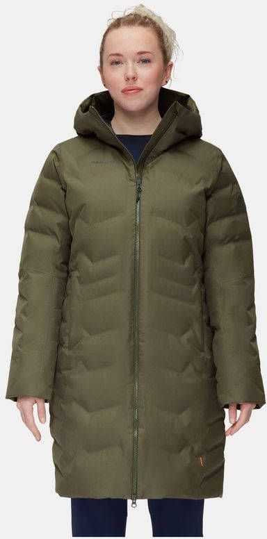 mammut Photics Hs Thermo Dames Jas Groen