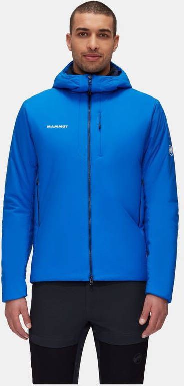 mammut Rime In Flex Hooded Jacket Men Blauw