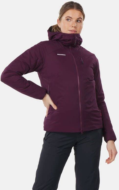 mammut Rime In Flex Hooded Jacket Women Paars