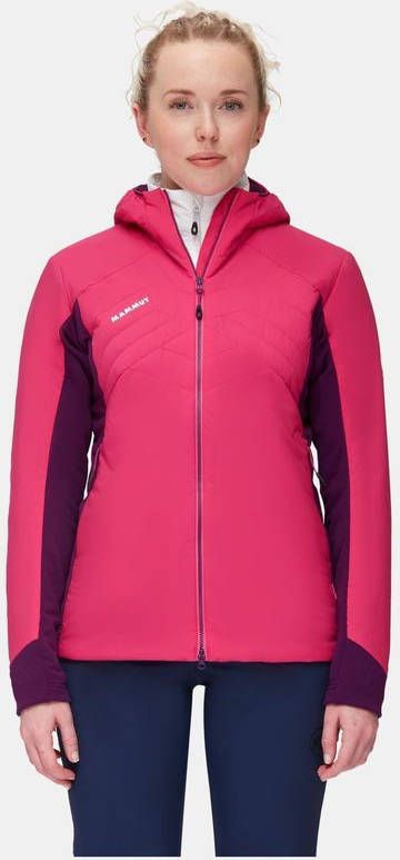mammut Rime Light In Flex Hooded Jacket Women Roze