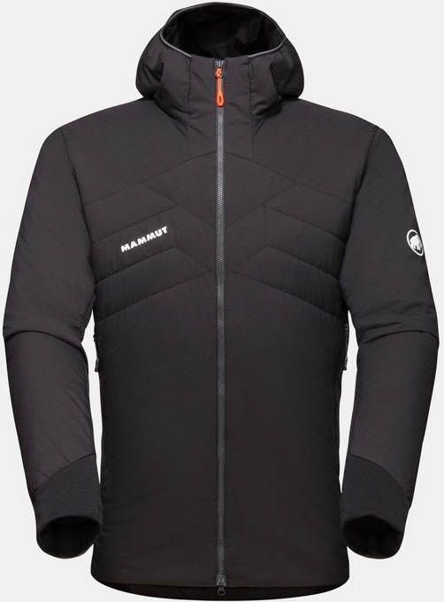 mammut Rime Light In Flex Hooded Isolatiejas Zwart/Zwart
