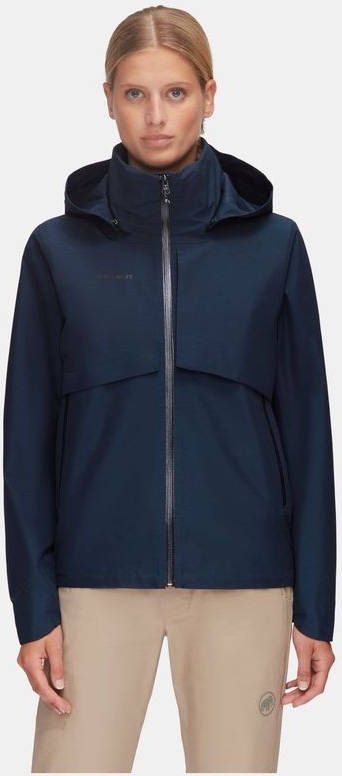 mammut Seon 2L Hs Hooded Dames Jas Blauw