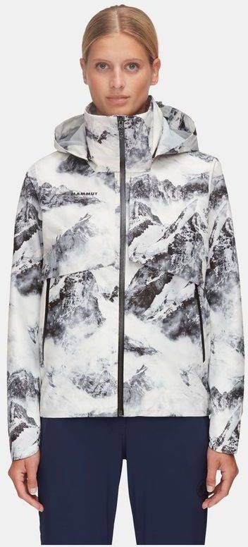 mammut Seon 2L Hs Hooded Dames Jas Wit