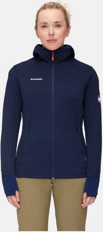 mammut Taiss Light Ml Hooded Wms Jacket Blauw