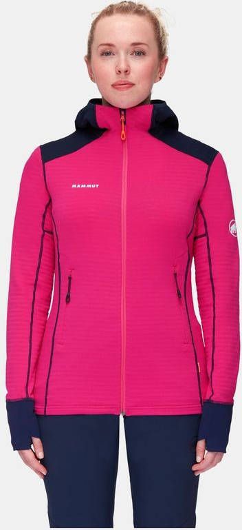 mammut Taiss Light Ml Hooded Wms Jacket Roze