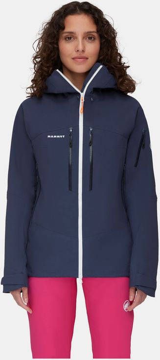 mammut Taiss Pro Hs Hooded Dames Jas Blauw
