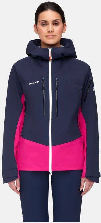mammut Taiss Pro Hs Hooded Dames Jas Roze