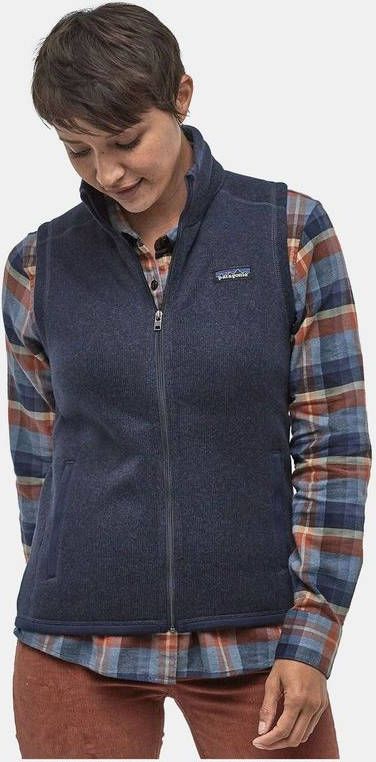 Patagonia Better Sweater Vest Dames Blauw