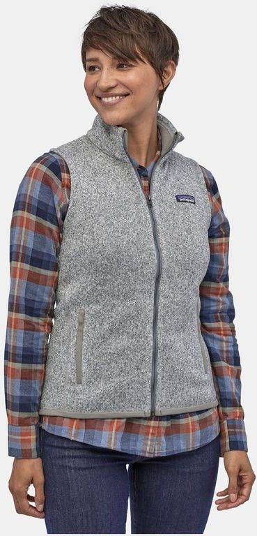 Patagonia Better Sweater Vest Dames Gebroken Wit