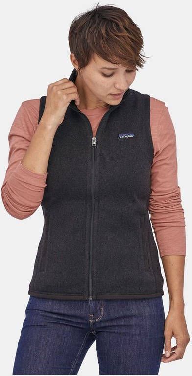 Patagonia Better Sweater Vest Dames Zwart