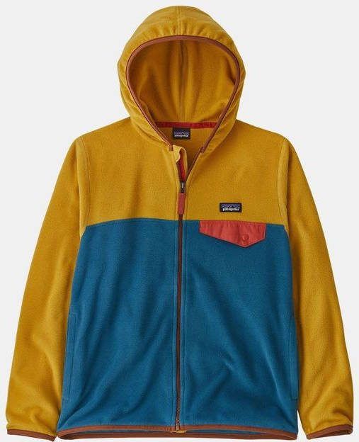 Patagonia Micro D Snap T Jas Junior Blauw