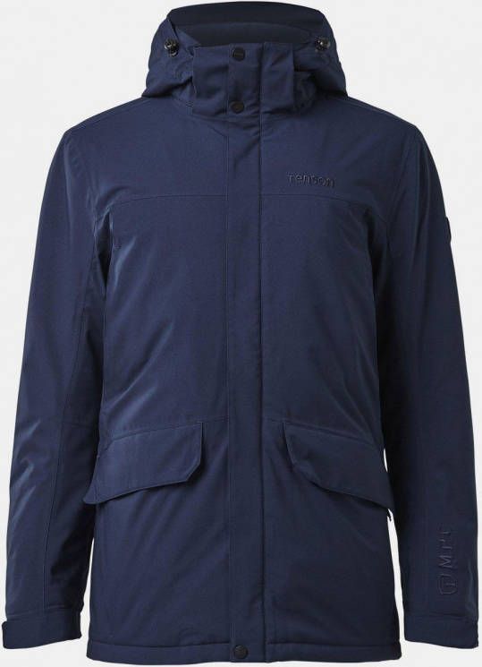 Tenson winterjas Harris donkerblauw
