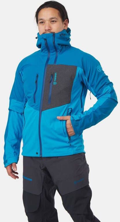 Tenson Touring Softshell Jas Blauw