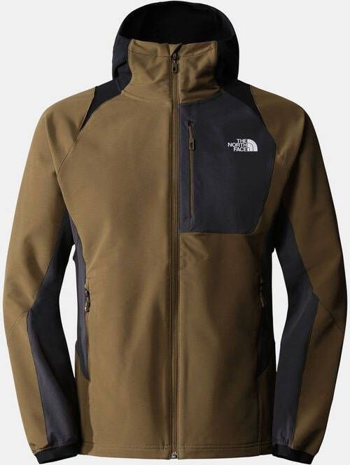 The North Face Athletic Outdoor Hoodie Softshell Jas Groen