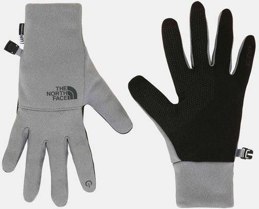 The North Face Etip Handschoenen Recycled Dames Lichtgrijs Mengeling/Donkergrijs Mengeling