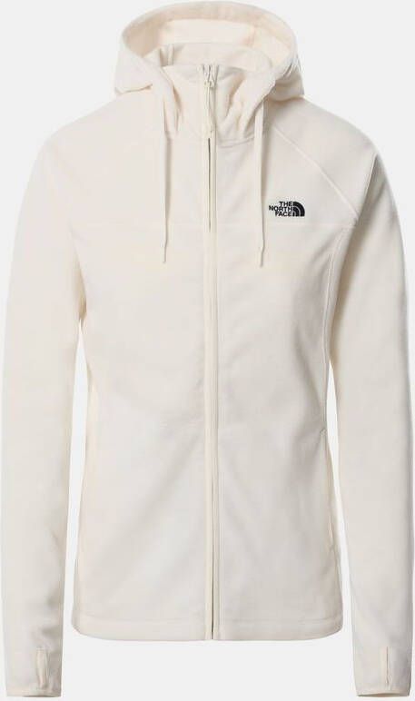 The North Face Homesafe Full Zip Fleece Hoodie Dames fleecejack Wit