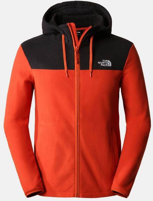 The North Face Homesafe Full Zip Fleece Hoodie Trui Oranje