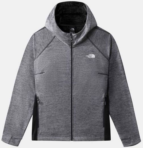 The North Face Plus Size Athletic Outdoor Hoodie Vest Dames Grijs