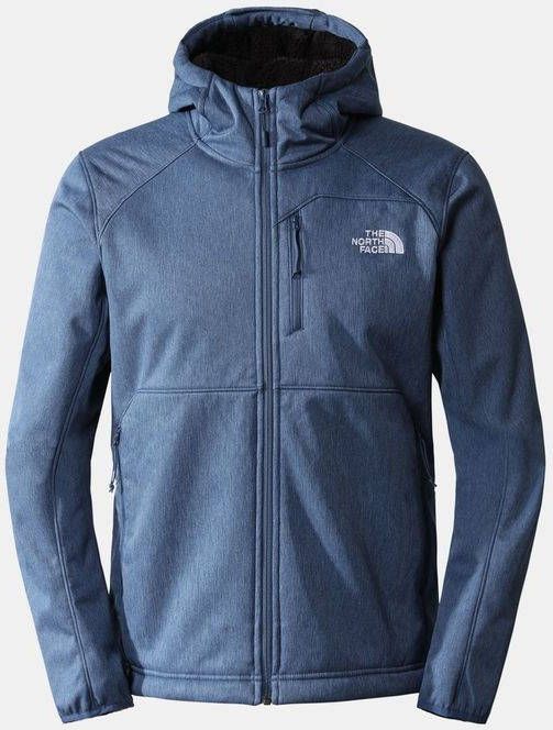 The North Face M Quest Hooded Softshell Blauw