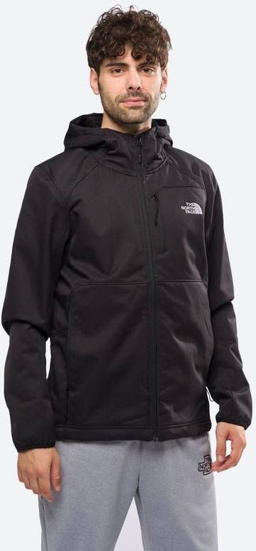 The North Face Quest Softshell Jas Zwart/Donkergrijs