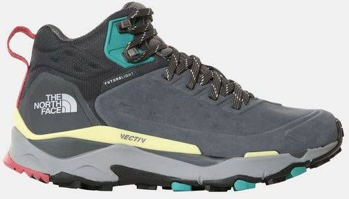 The North Face Vectiv Exploris Mid Futurelight Leren Schoen Dames Grijs