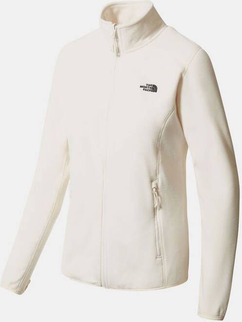 The North Face W 100 Glacier FZ Fleecevest Dames Wit