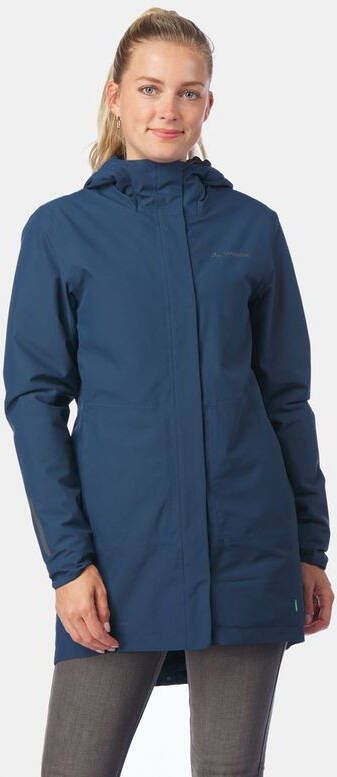 Vaude Cyclist padded Parka II Fietsjas Dames Blauw