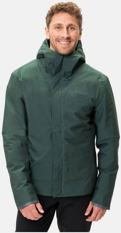 Vaude Cyclist Warm Rain Jacket Fietsjas Groen