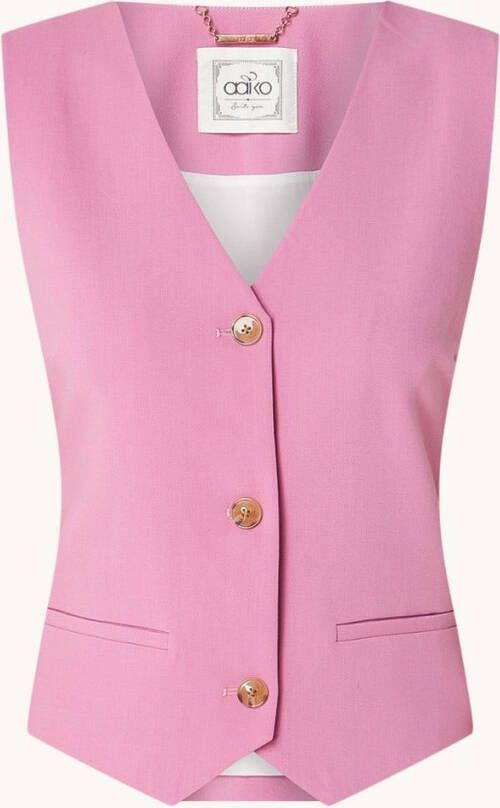 Aaiko Alicia gilet met V hals