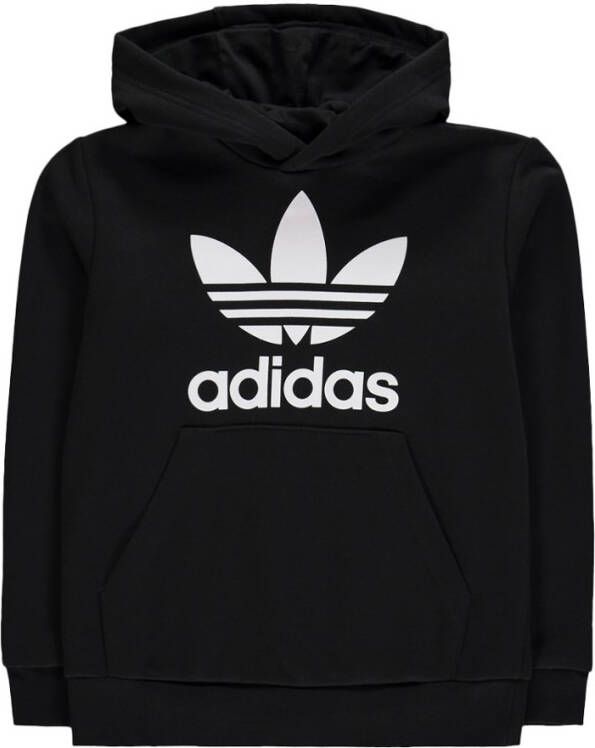Adidas Trefoil basisschool Hoodies Black 70% Katoen, 30% Polyester