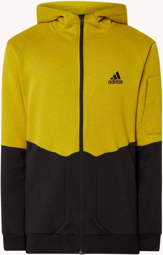 Adidas Essentials For Gameday Full zip Heren Hoodies