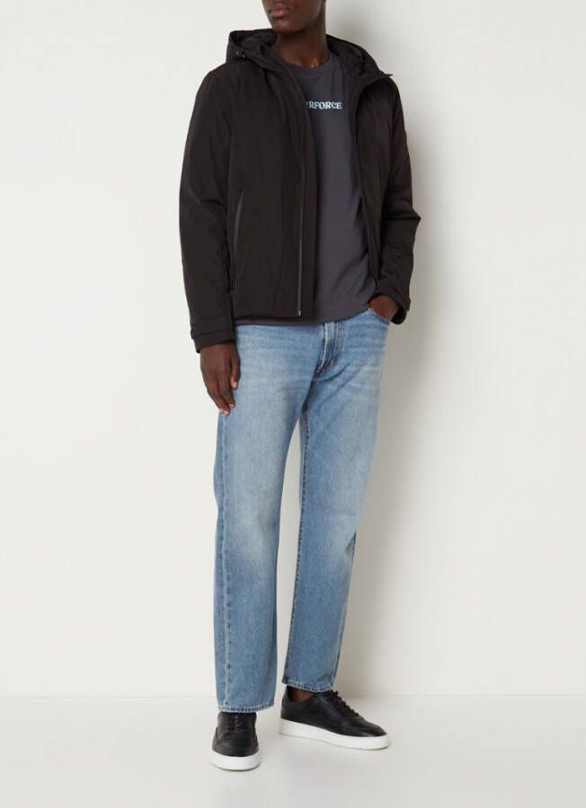 Airforce Archie gewatteerd jack van softshell met ritszakken