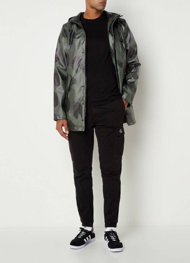 America Today Jace regenjas met capuchon en steekzakken