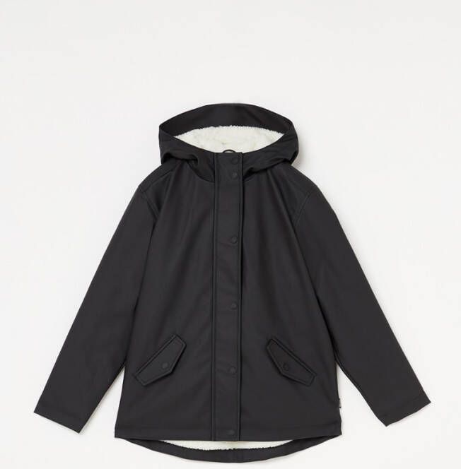 America Today Junior regenjas tussen Janice Teddy donkerblauw