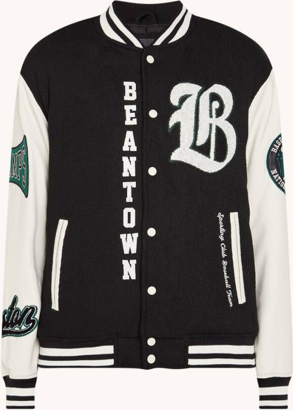 America Today Joah baseball jack met patches en backprint
