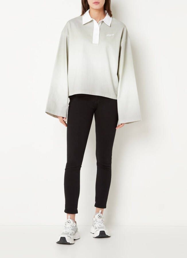 Axel Arigato Journey Ruby sweater met logoborduring en polokraag