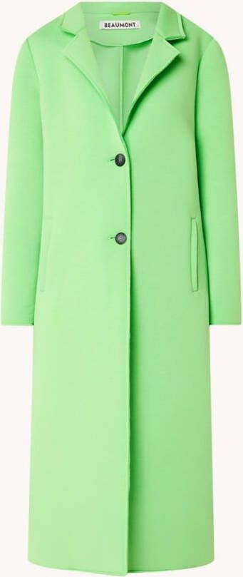 Beaumont Mantel met steekzakken en structuur