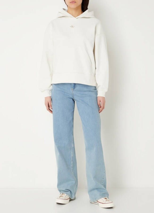 Calvin klein Jeans Hoodies & Sweatvesten Beige Dames
