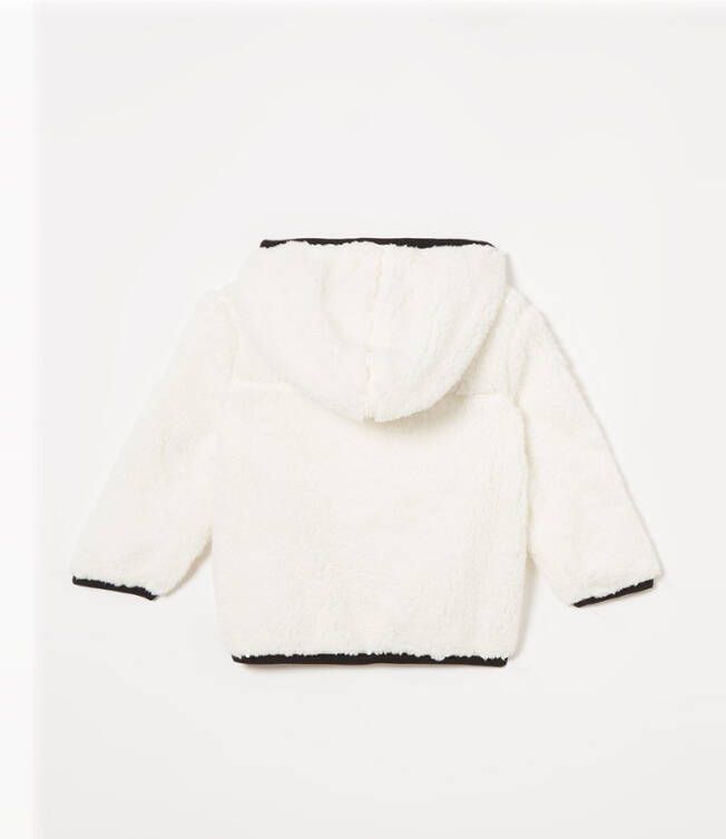 Calvin Klein Jack van teddy met capuchon en logo