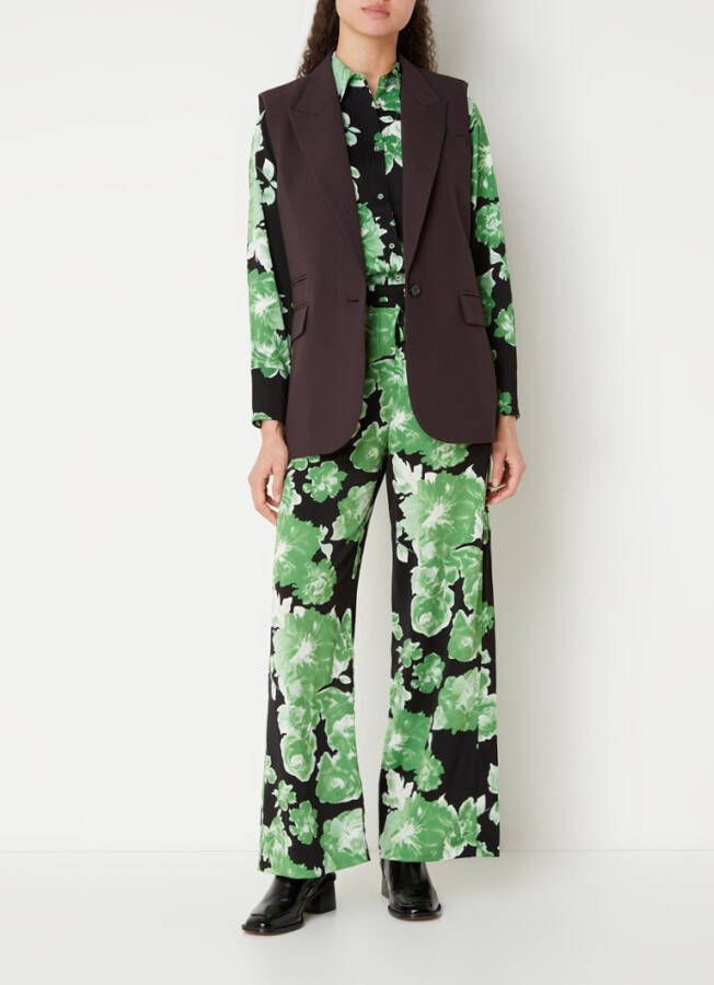 Co'Couture Vola oversized gilet met klepzakken